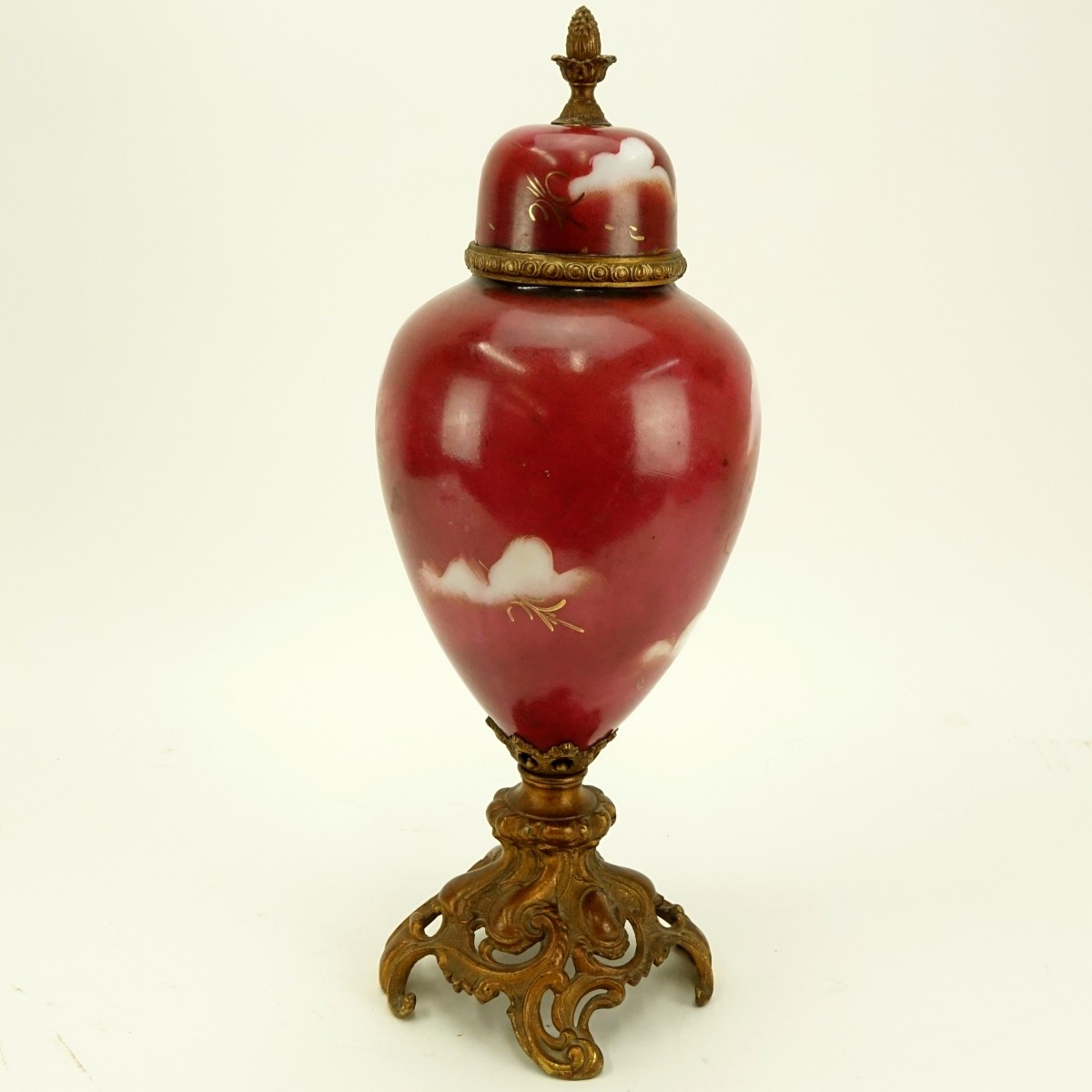 Large Royal Vienna Style Porcelain Urn