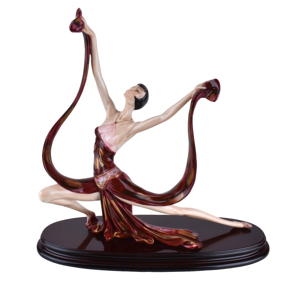 A. Santini Ballerina Sculpture Mounted on Base