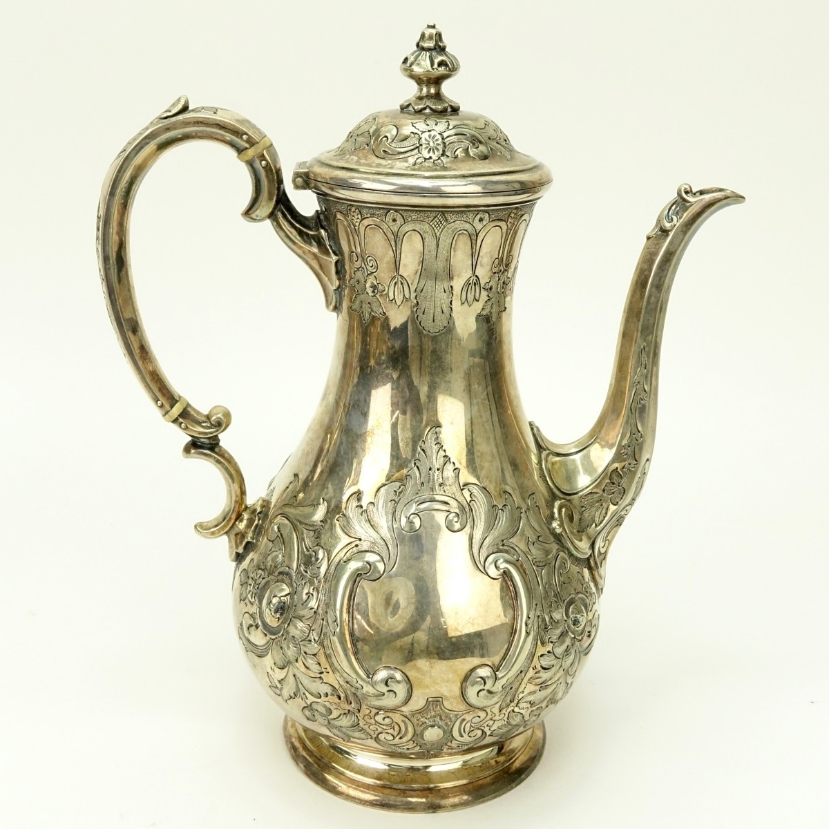 Vintage Silver Plate Coffee Pot