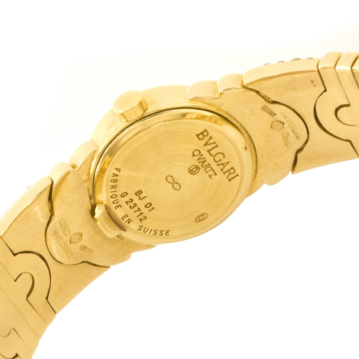 Lady's Bulgari Diamond 18K Parentesi Watch
