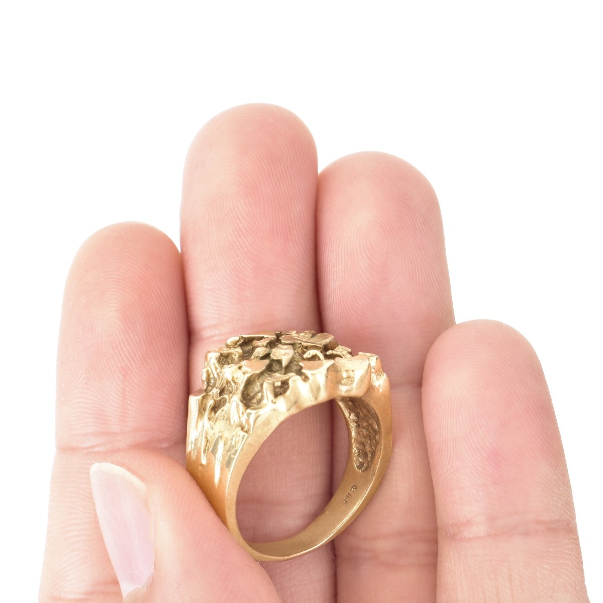 Man's Vintage 10K Gold Ring