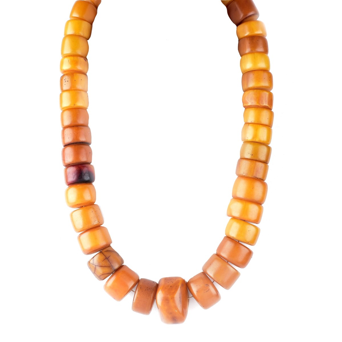 Amber Bead Necklace