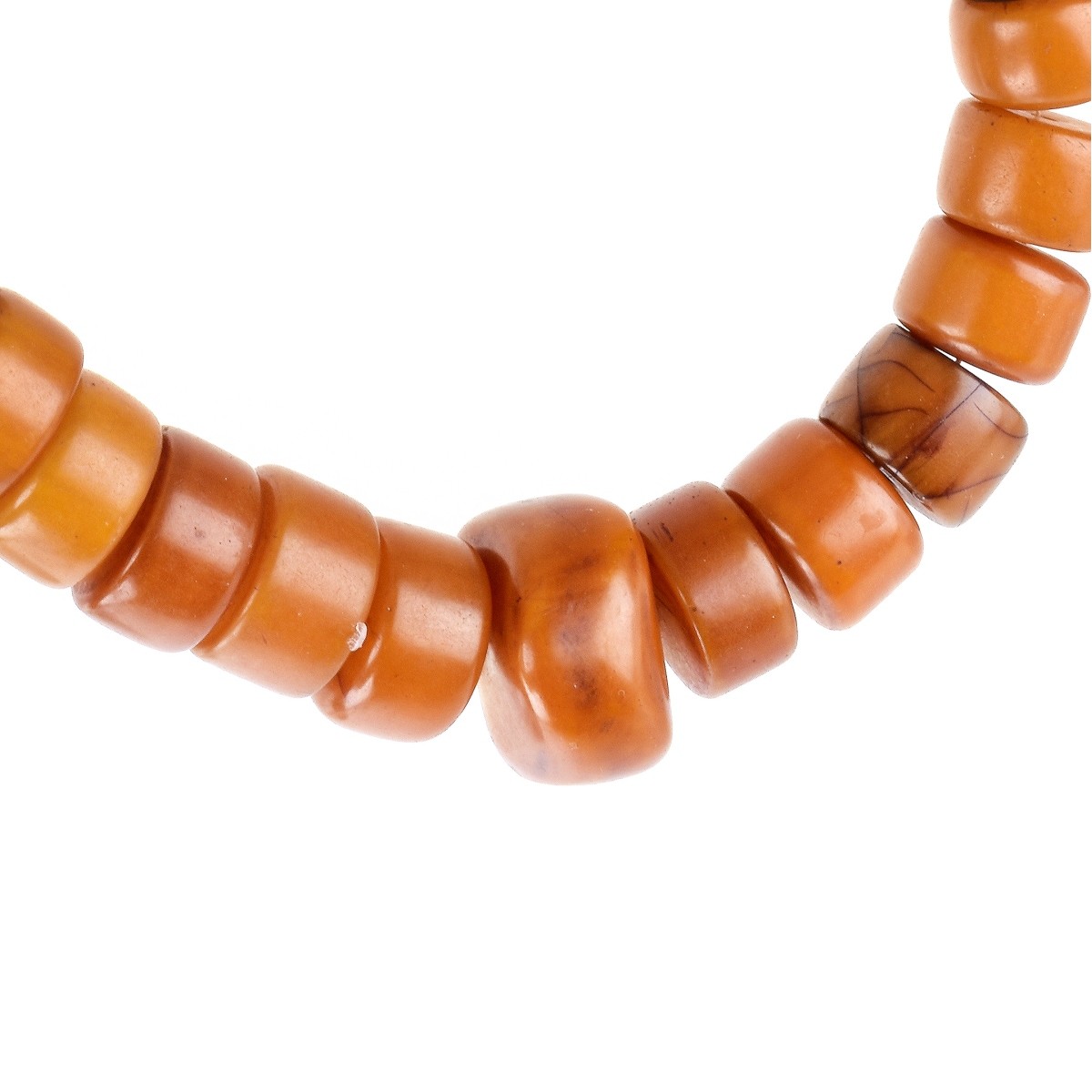 Amber Bead Necklace