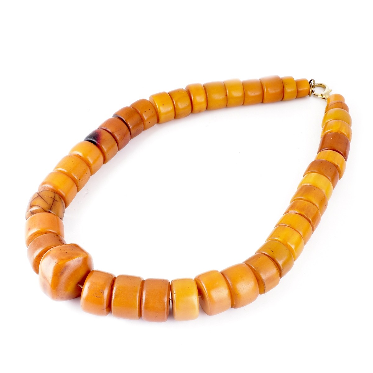 Amber Bead Necklace