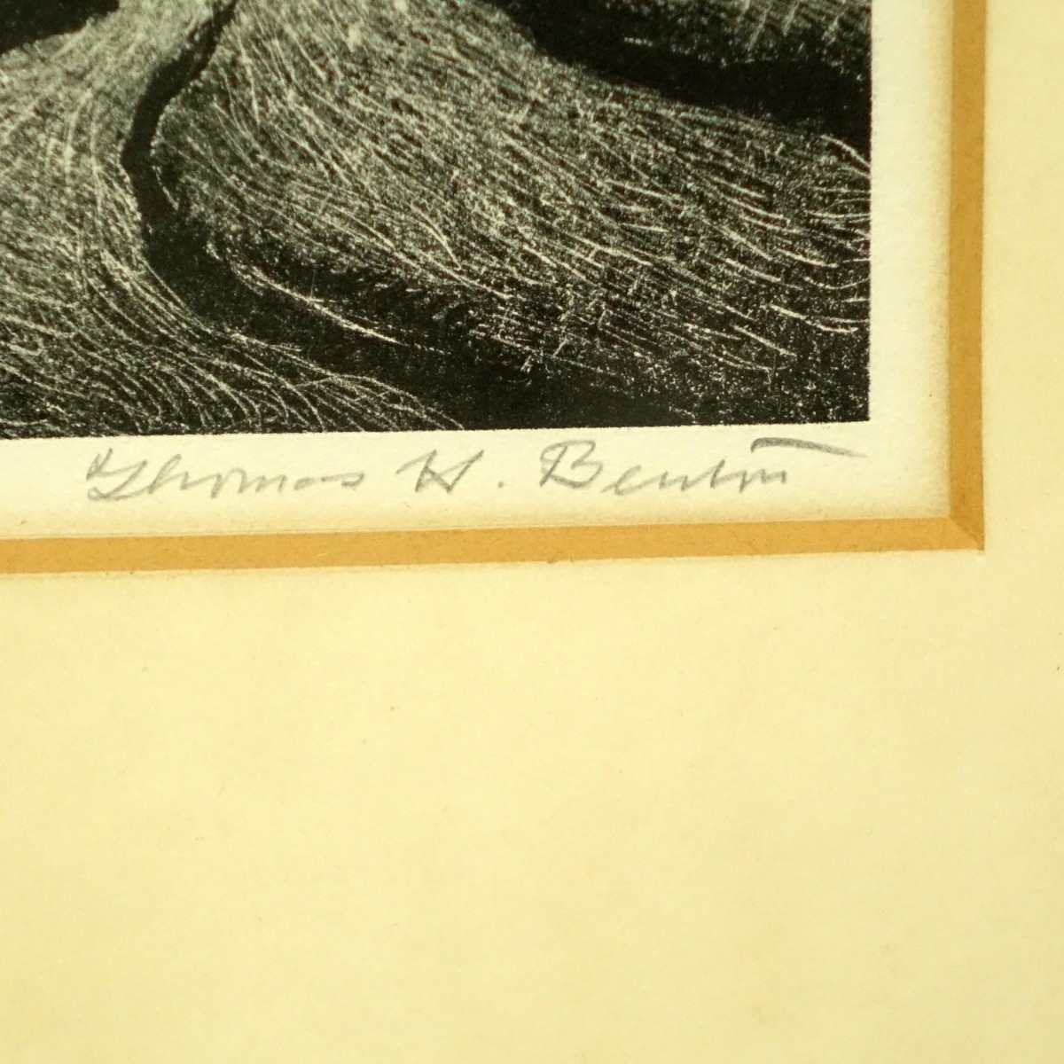 Thomas Hart Benton Lithograph