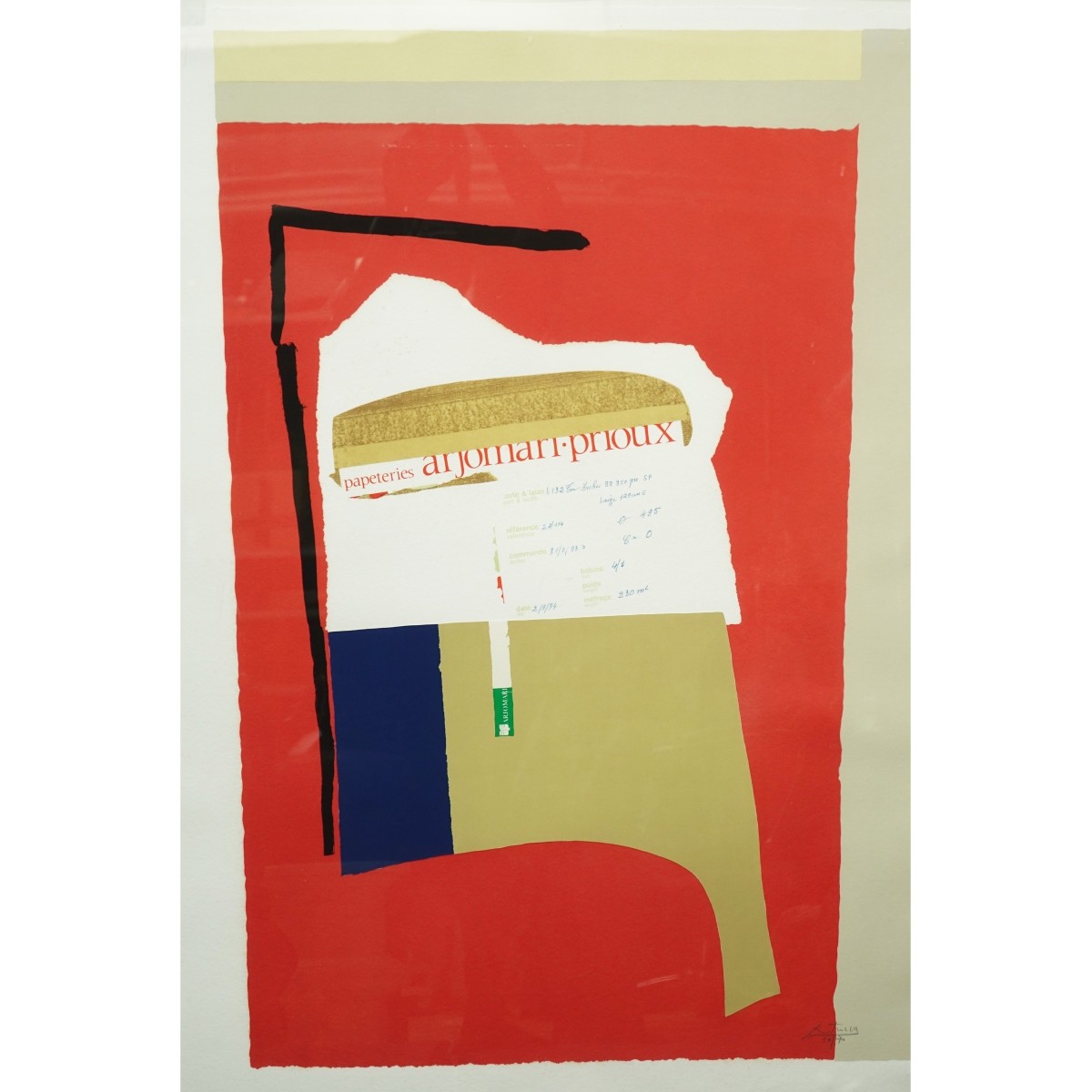 Robert Motherwell Lithograph