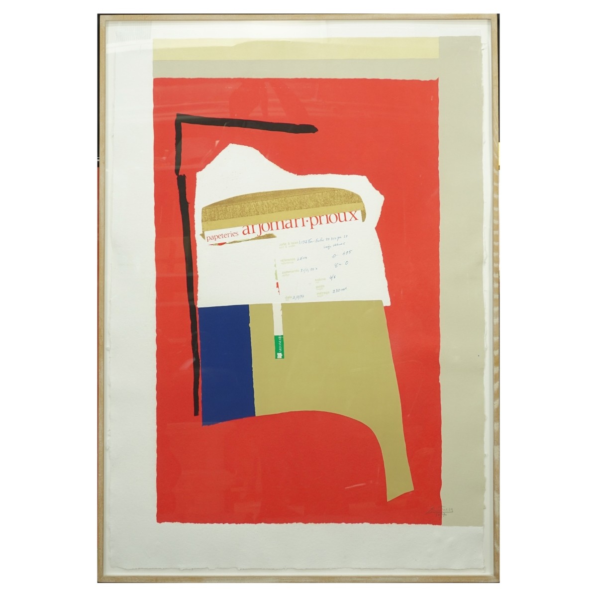 Robert Motherwell Lithograph