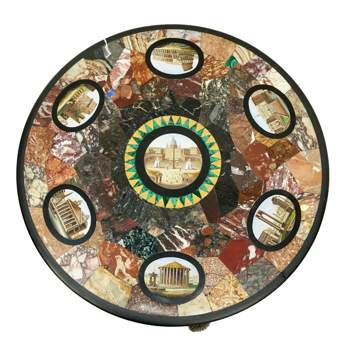 Grand Tour Micromosaic Table