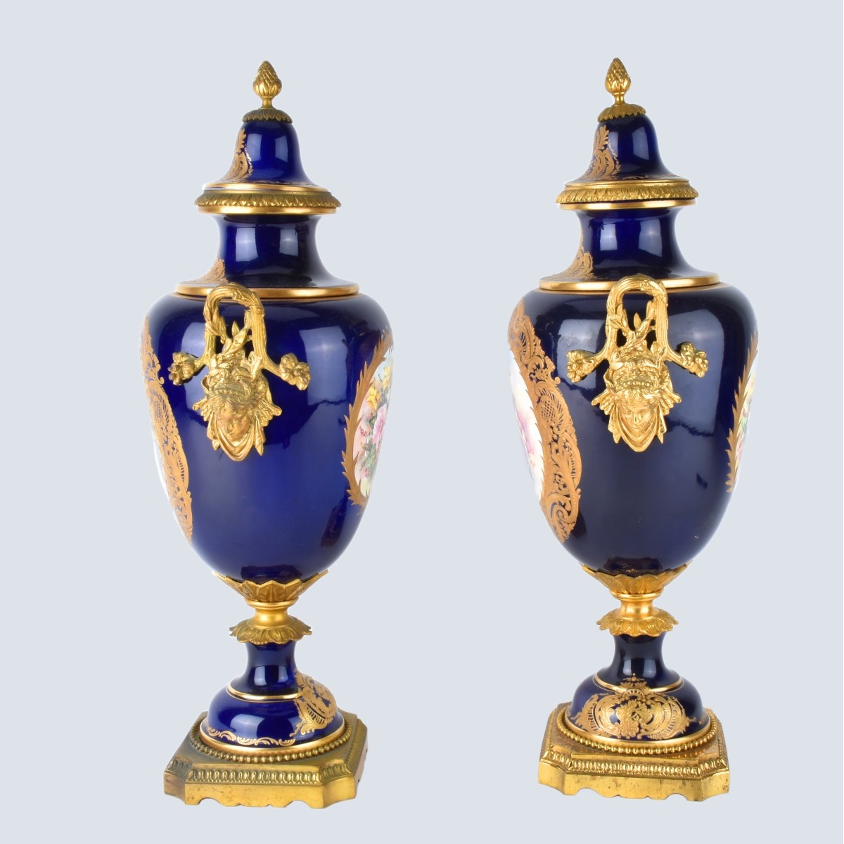 Sevres Urns