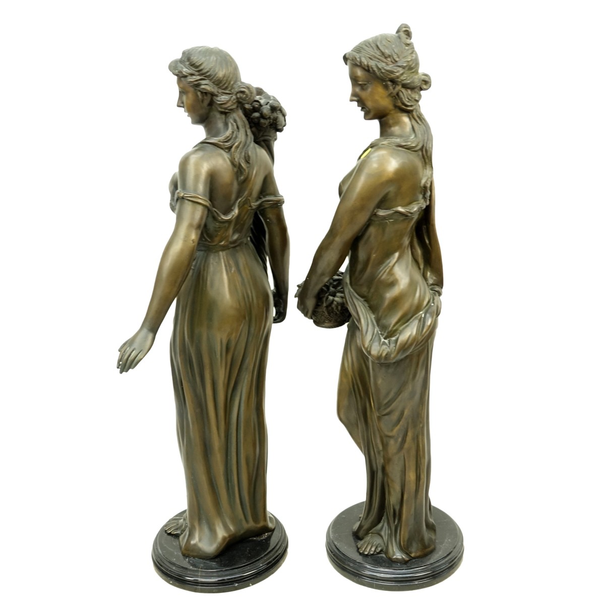 Two Bronze Sculptures