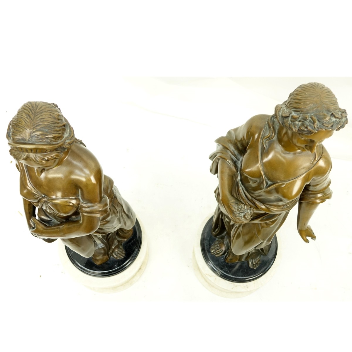 Two Bronze Sculptures