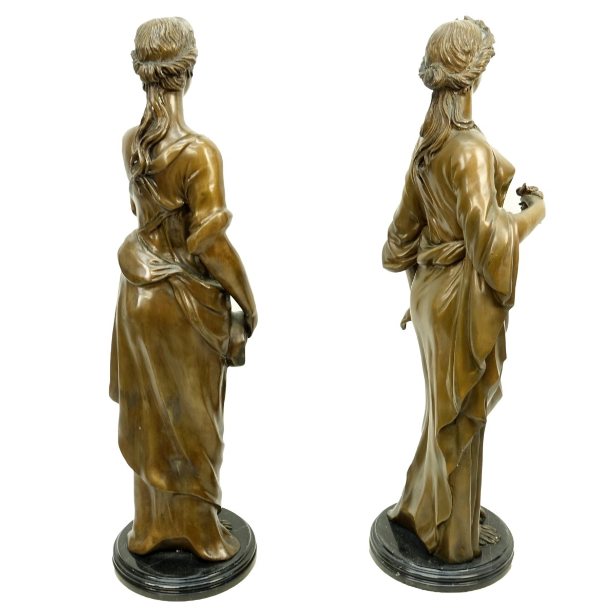 Two Bronze Sculptures