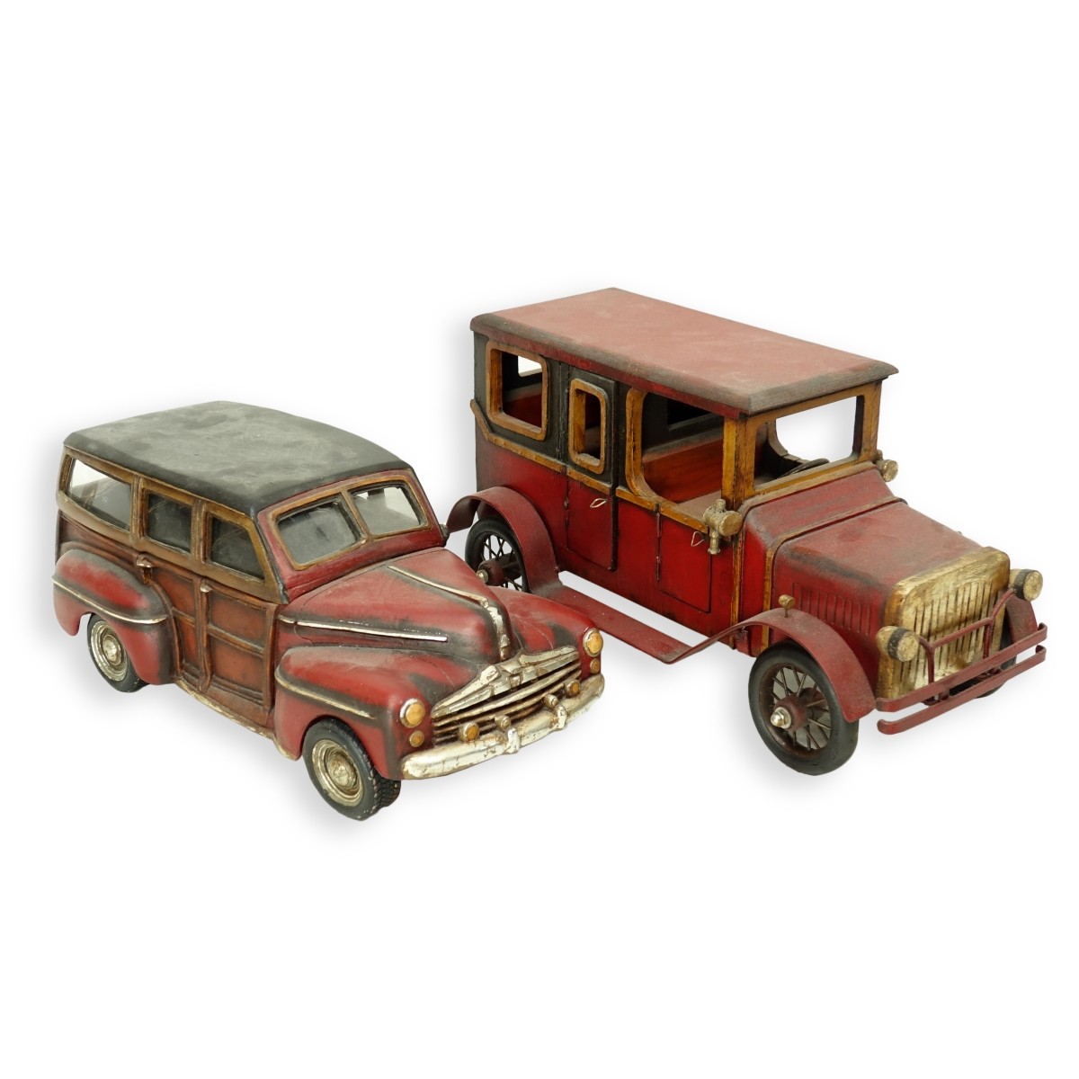 Two Vintage Model Cars