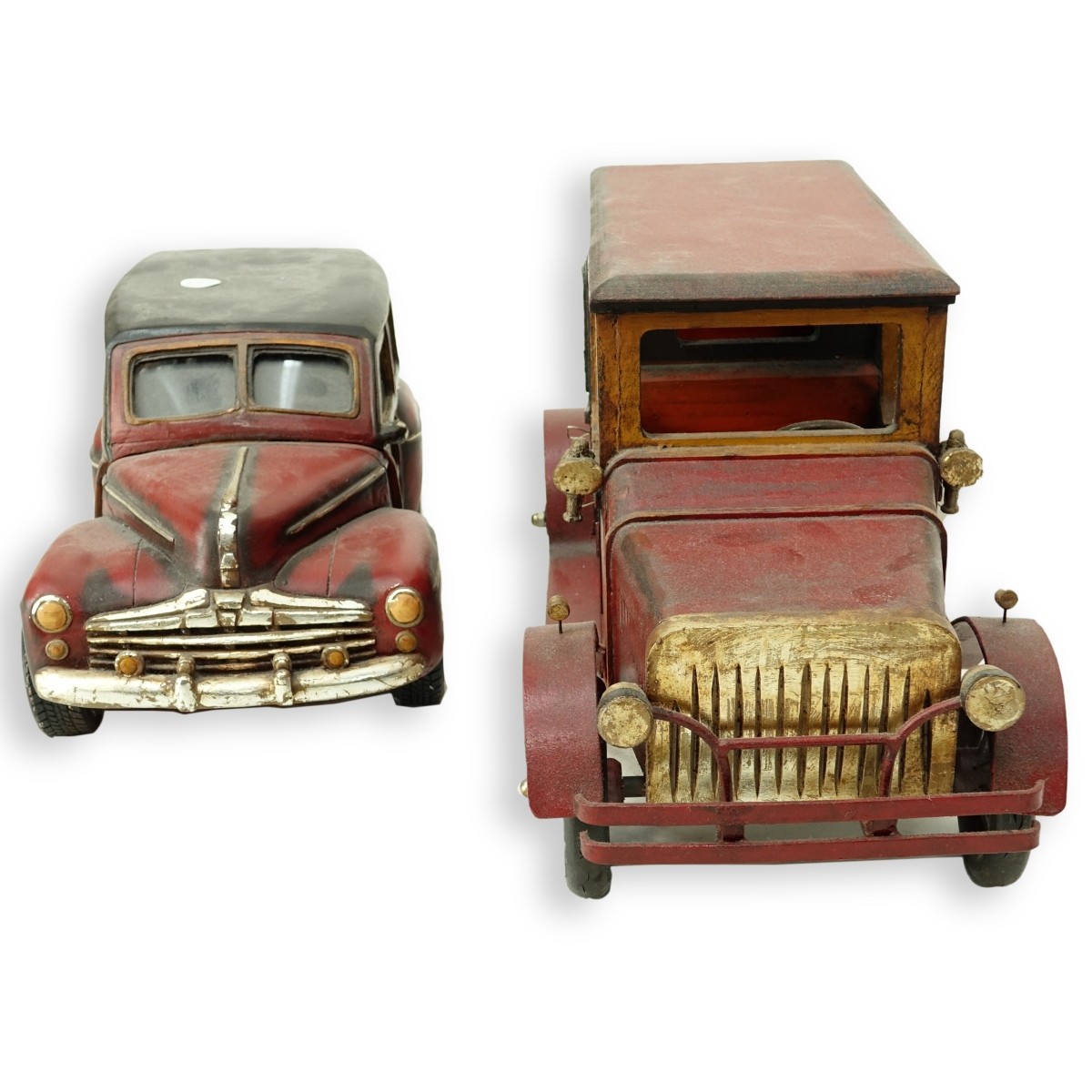 Two Vintage Model Cars