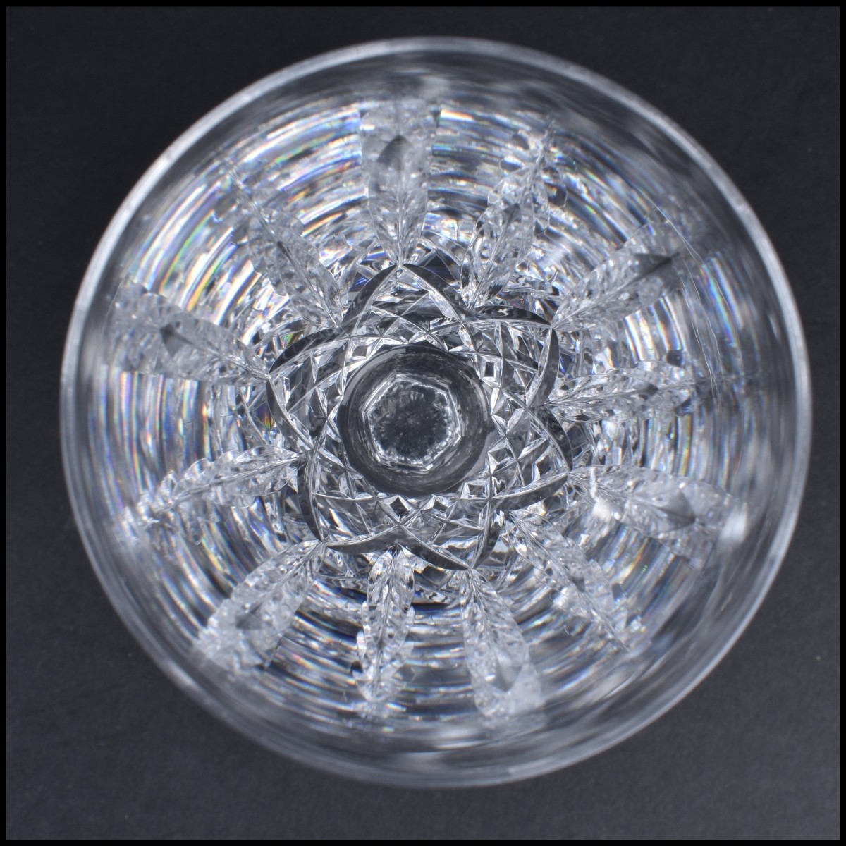 Eight (8) Waterford Crystal "Lismore" Champagnes