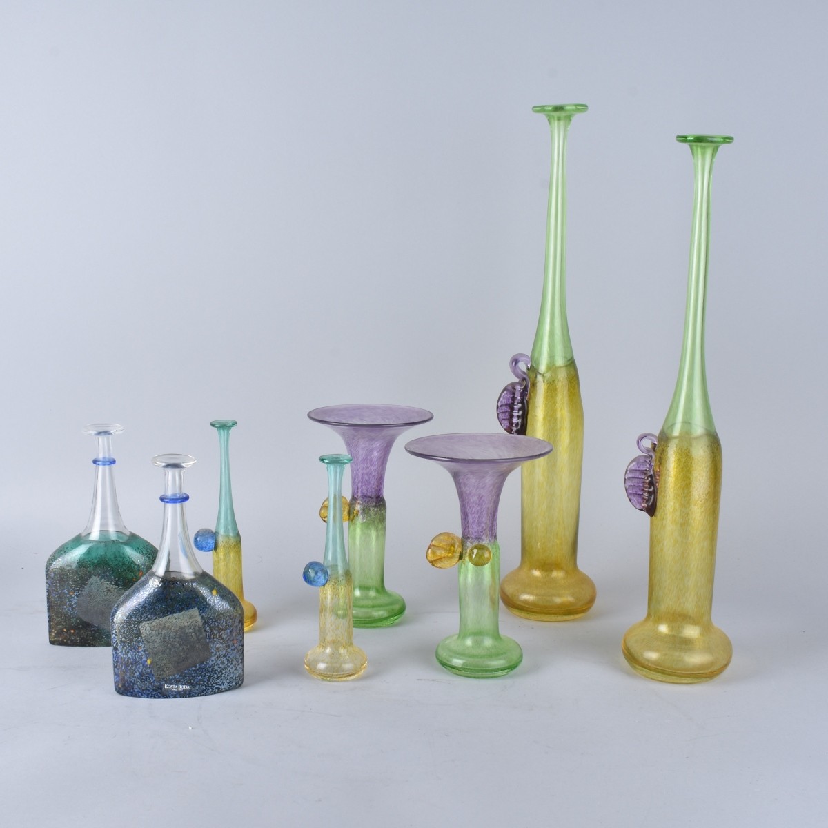 Kosta Boda Bottle Vases