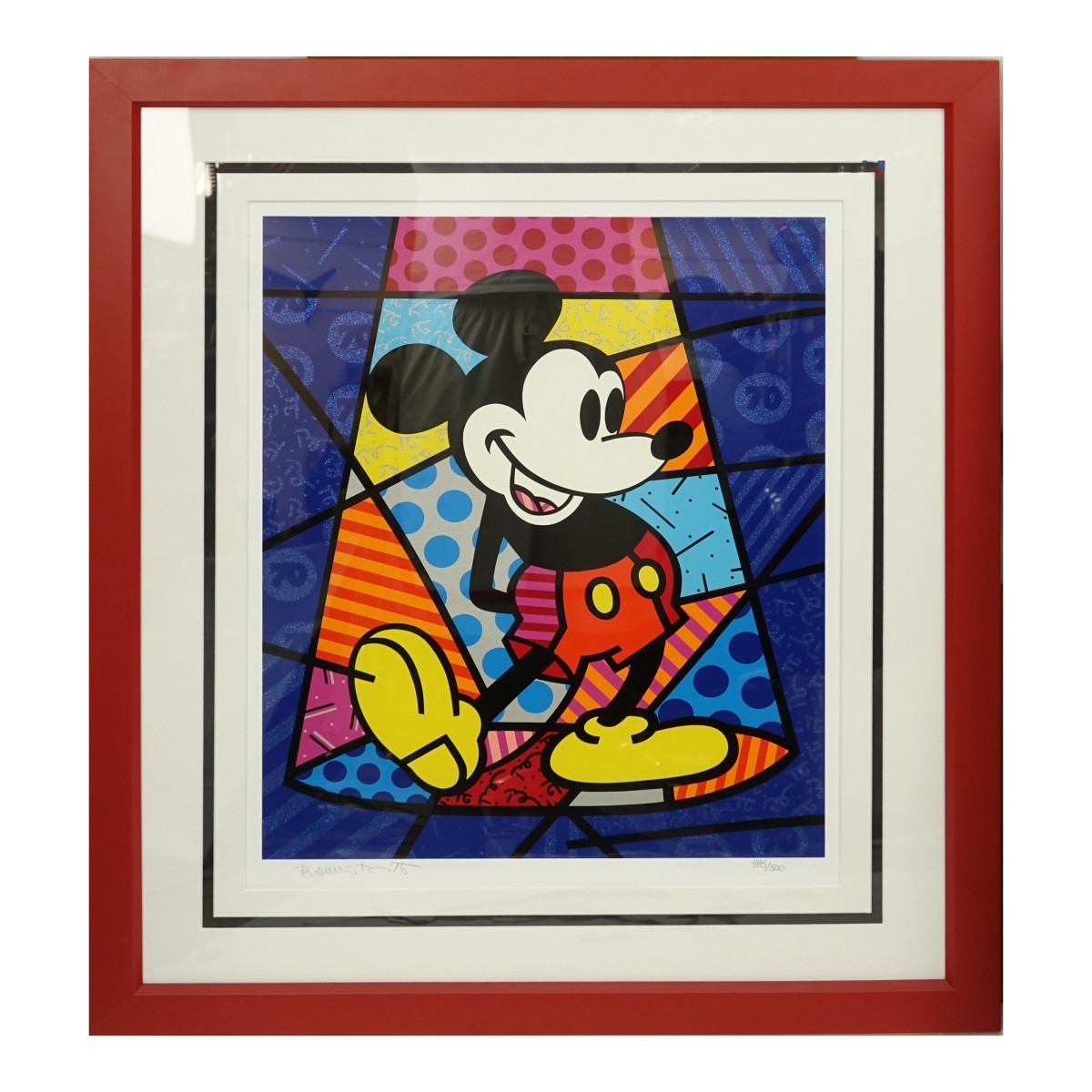 Romero Britto Screenprint