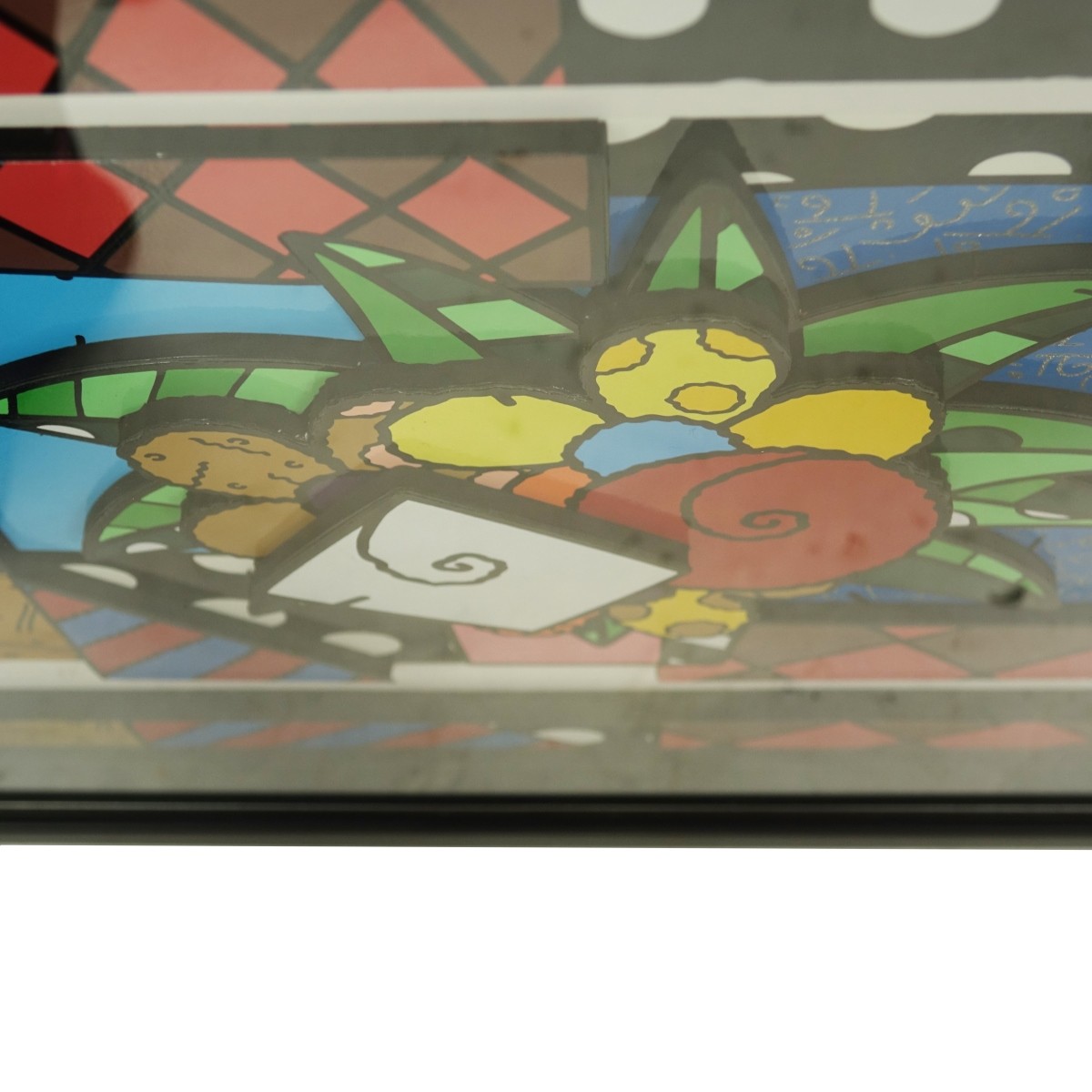 Romero Britto Mixed Media