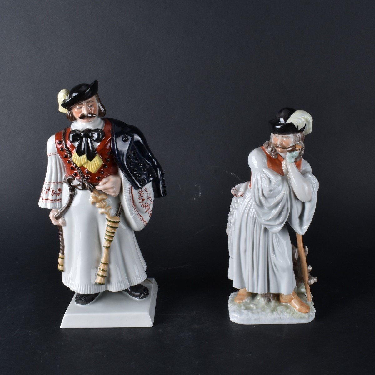 Two (2) Herend Figurines