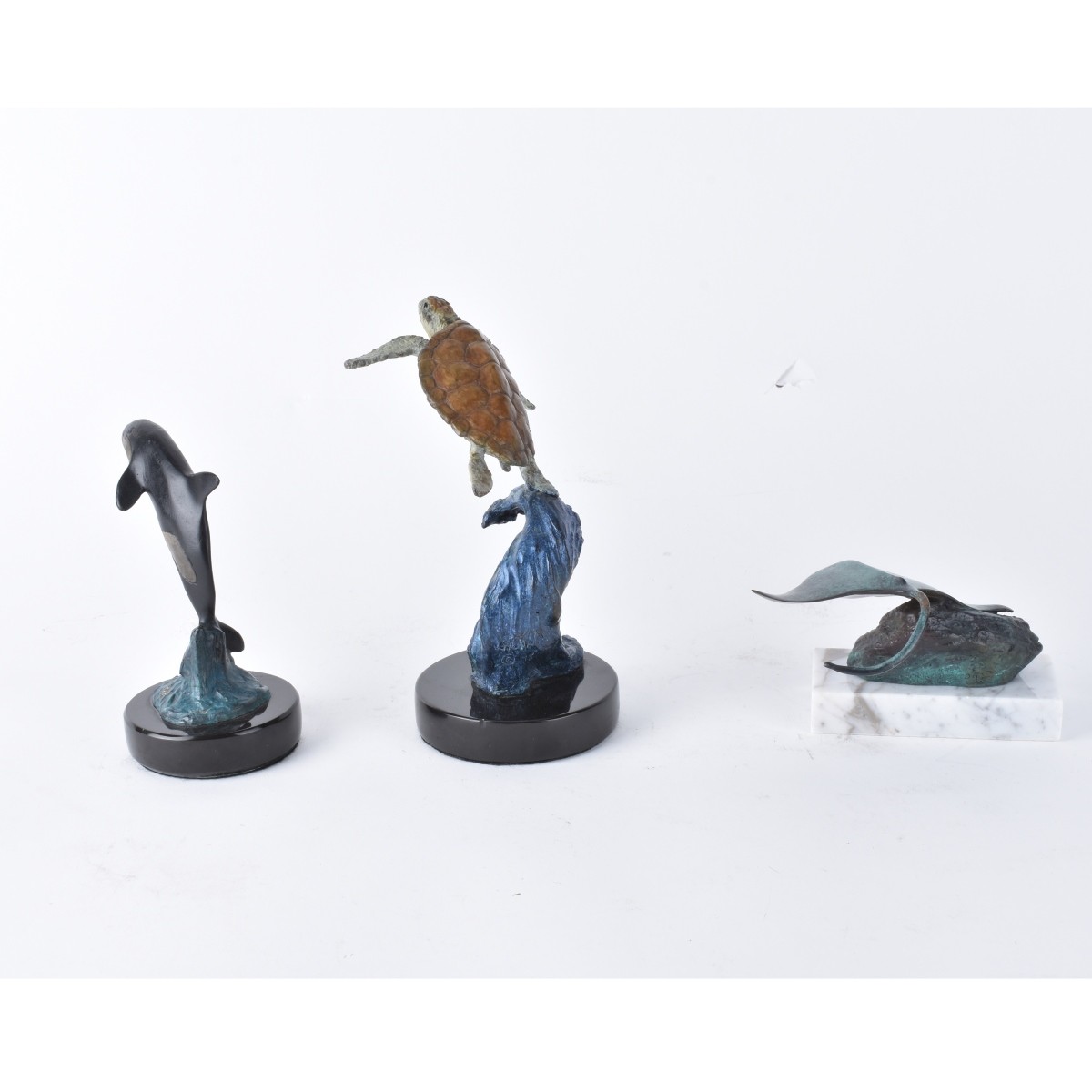 Three (3) Robert Wyland Sculptures