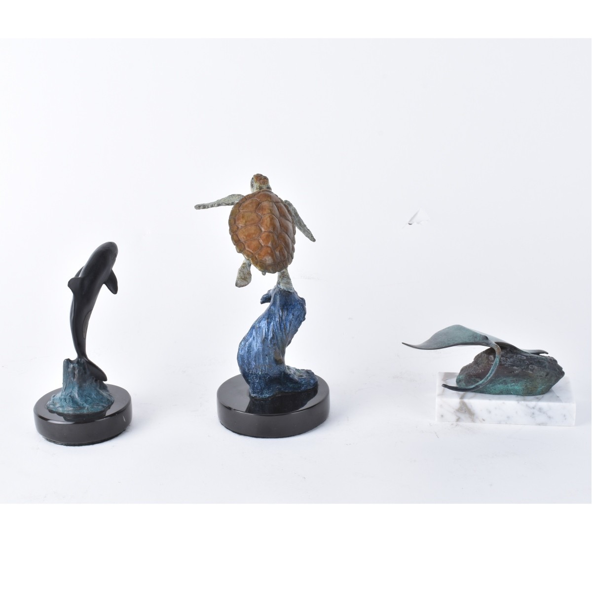 Three (3) Robert Wyland Sculptures