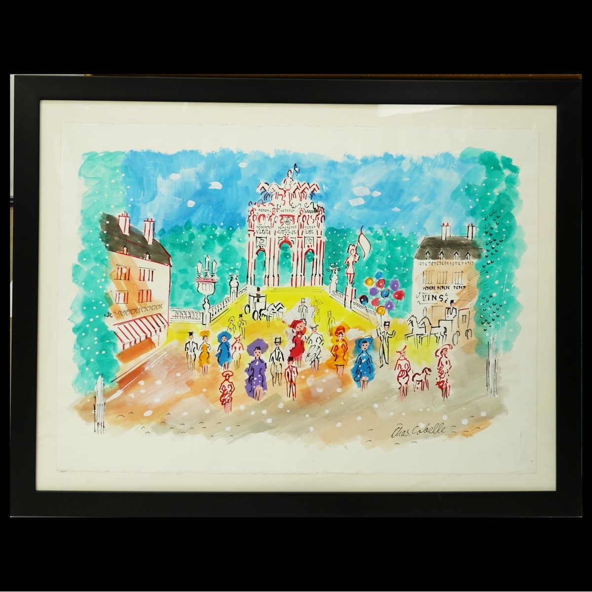 Charles Cobelle Gouache