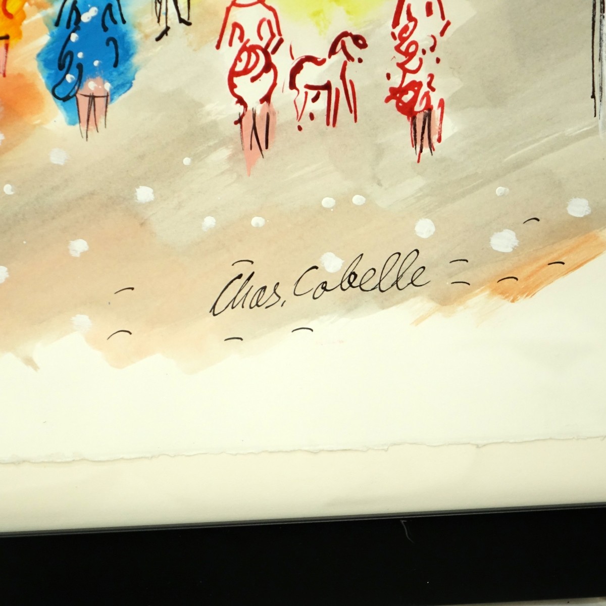 Charles Cobelle Gouache