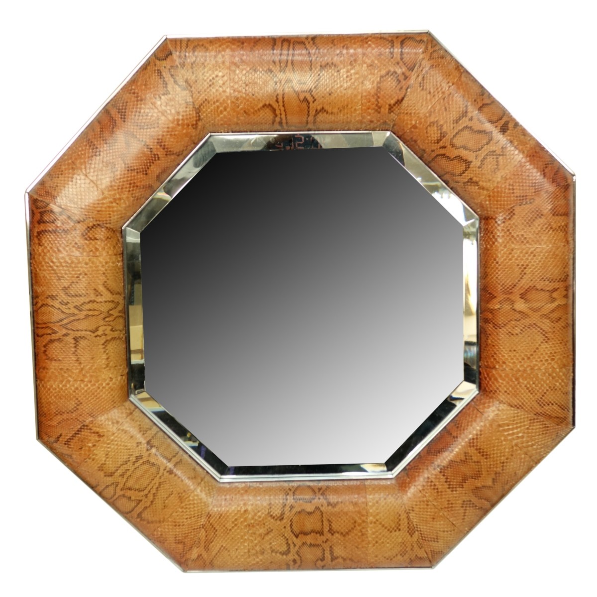 Karl Springer Style Mirror