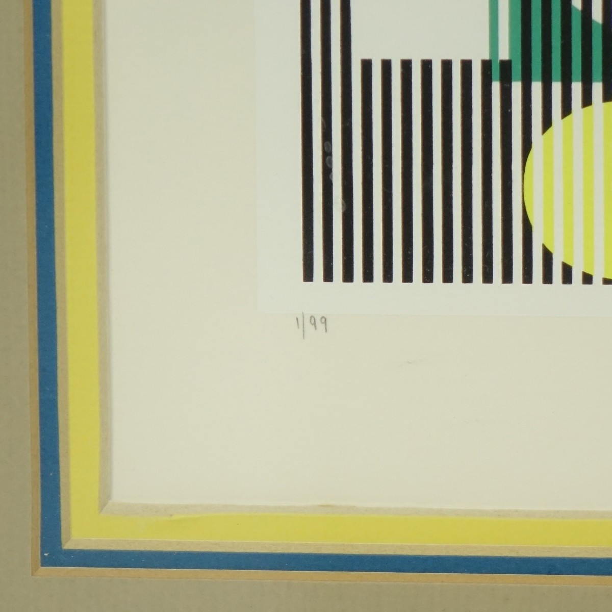 Yaacov Agam (b 1928) Color Serigraph