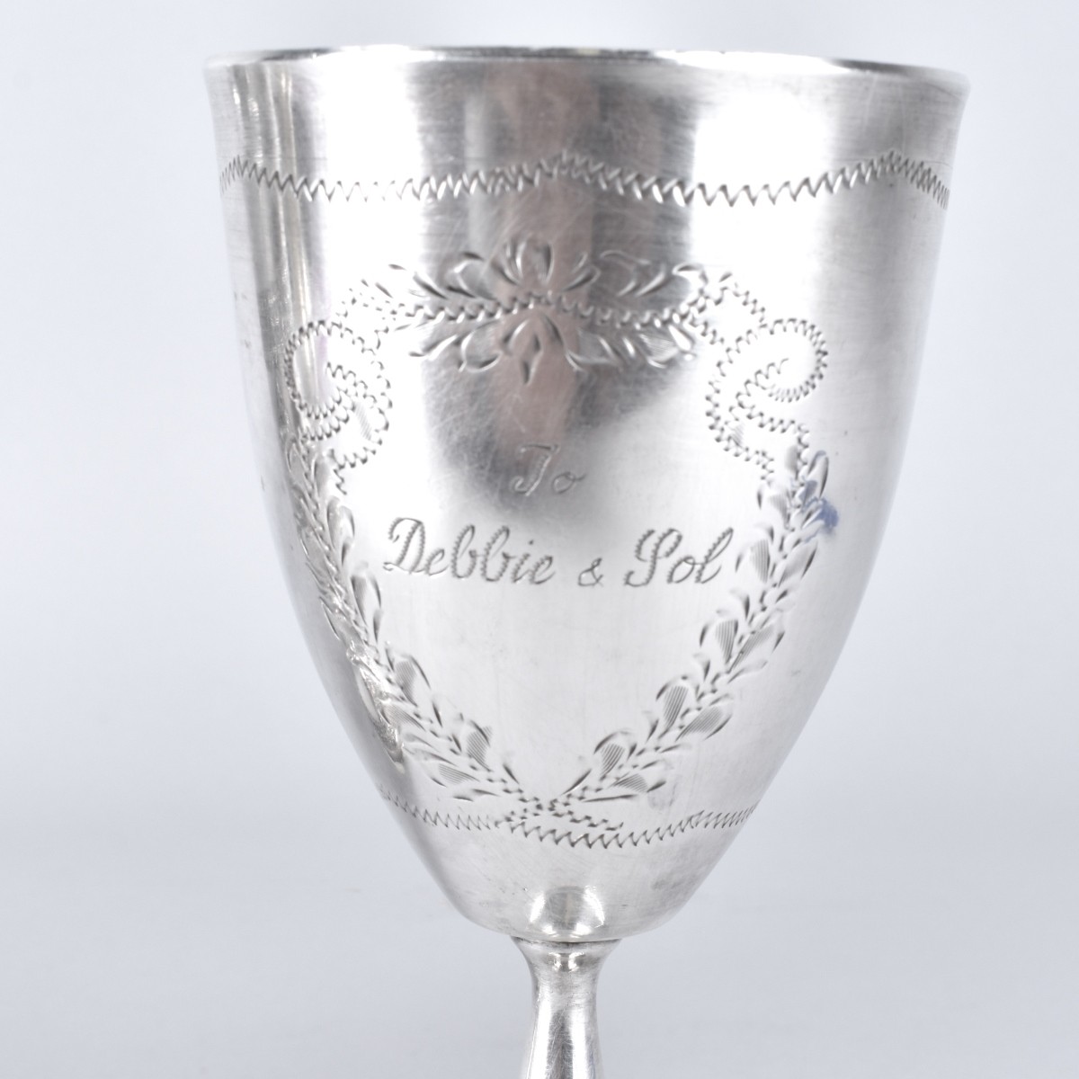 4 Sterling Kiddush Cups