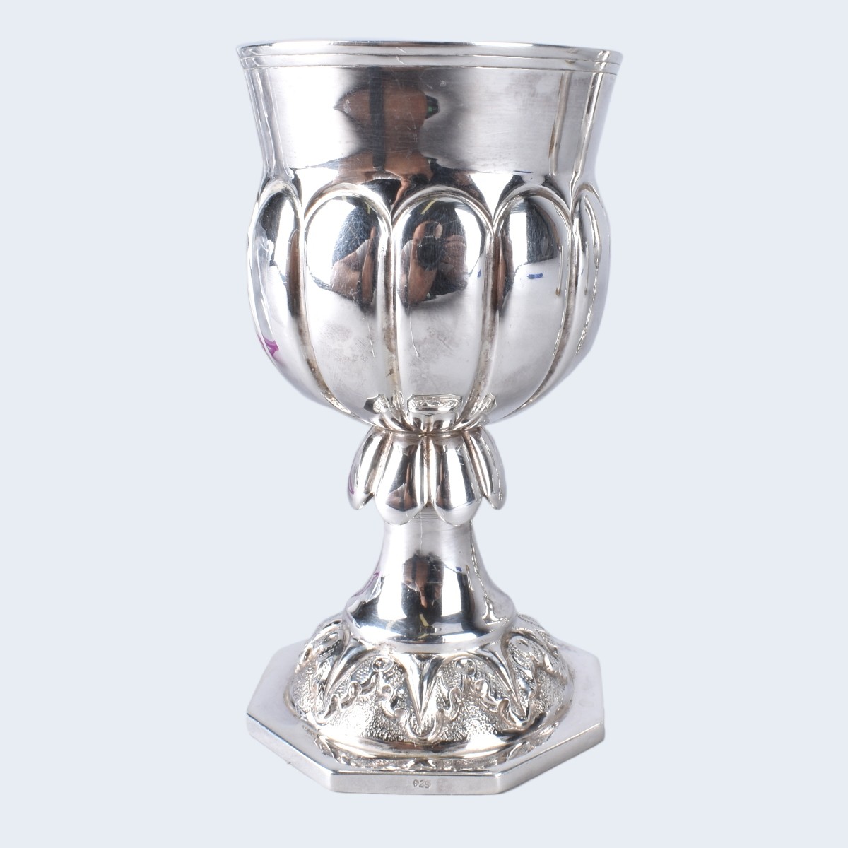 3 Sterling Kiddush Cups