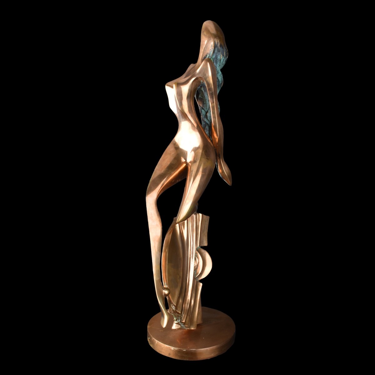 A. Florese Bronze Sculpture