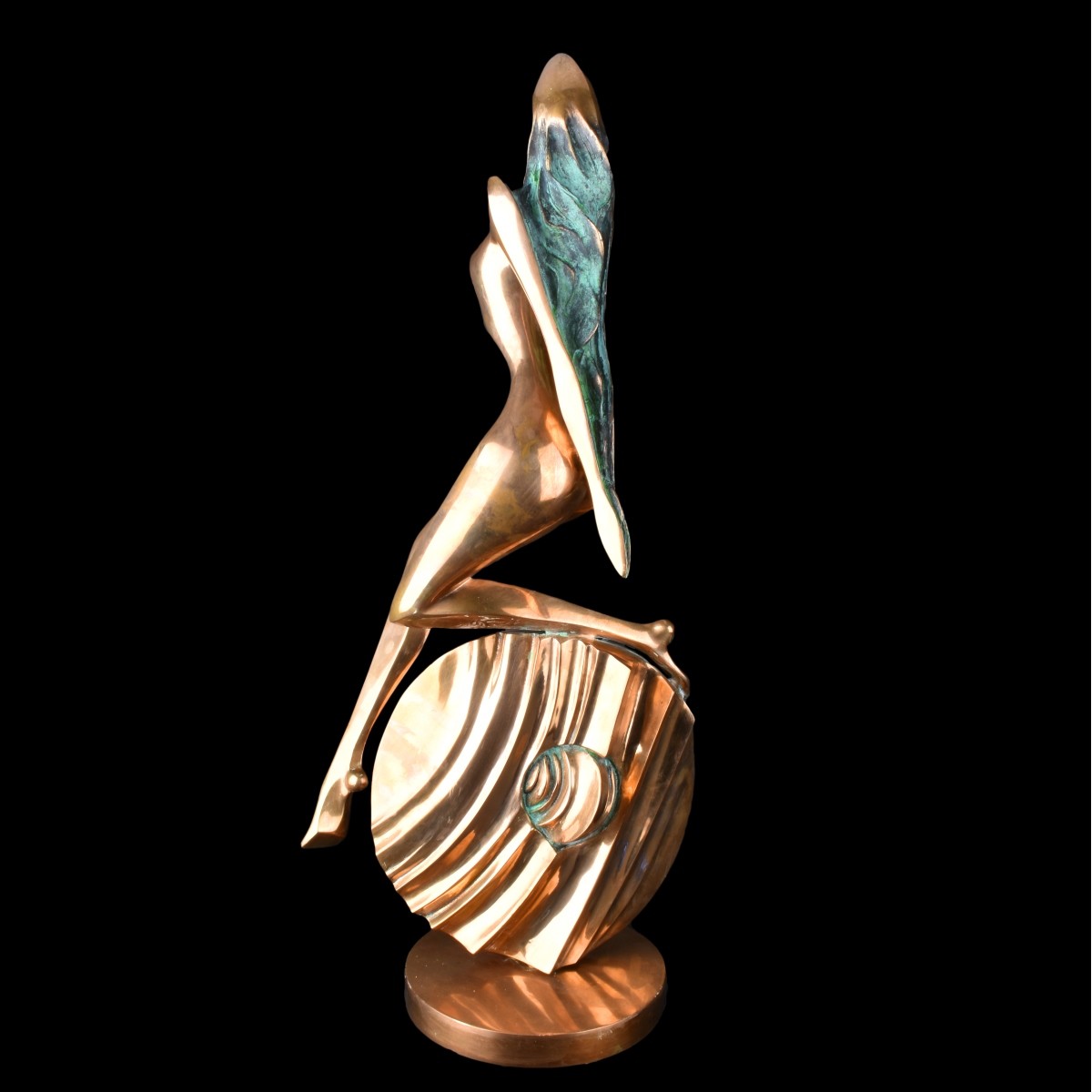 A. Florese Bronze Sculpture