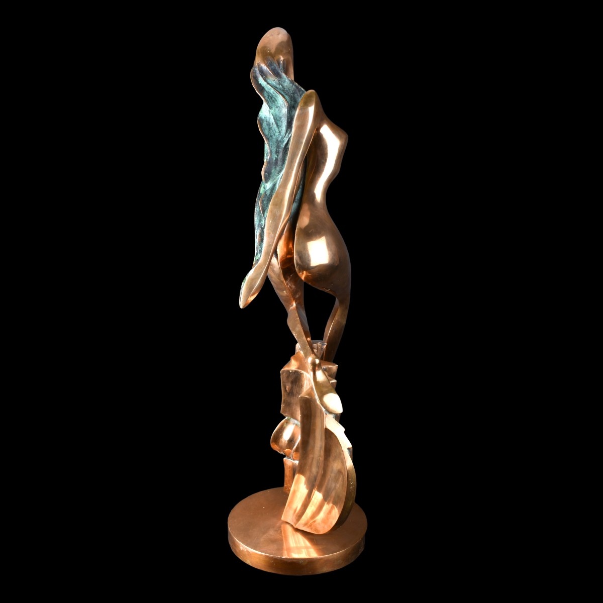 A. Florese Bronze Sculpture