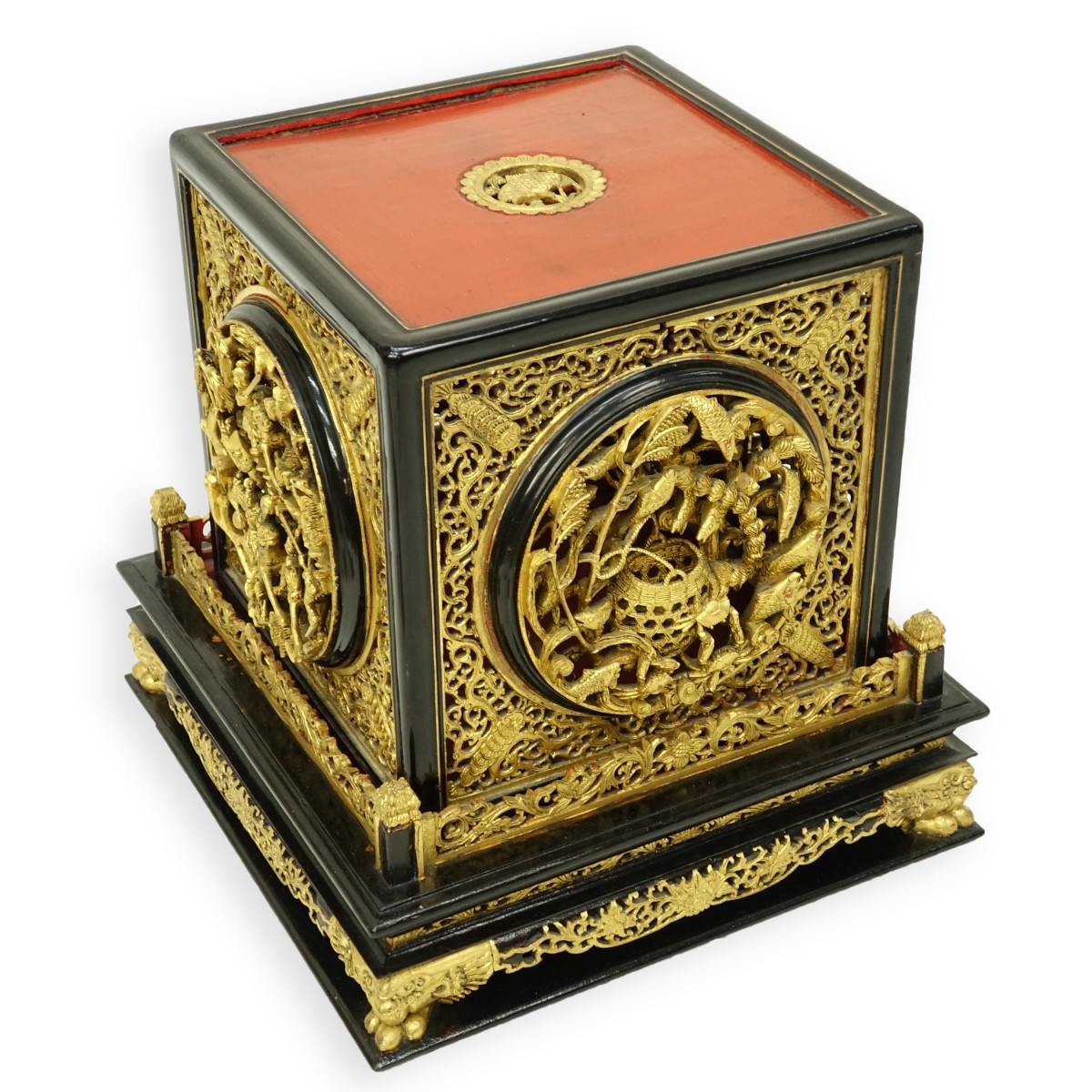 Chinese Lacquer Altar Box