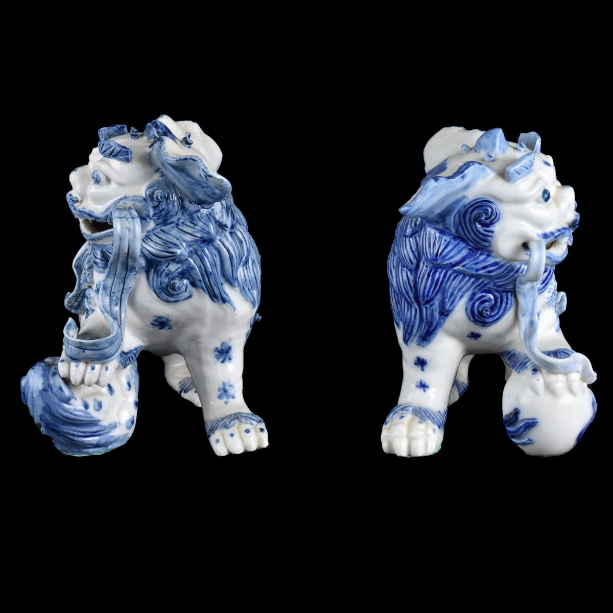 Pair of Chinese Foo Dogs