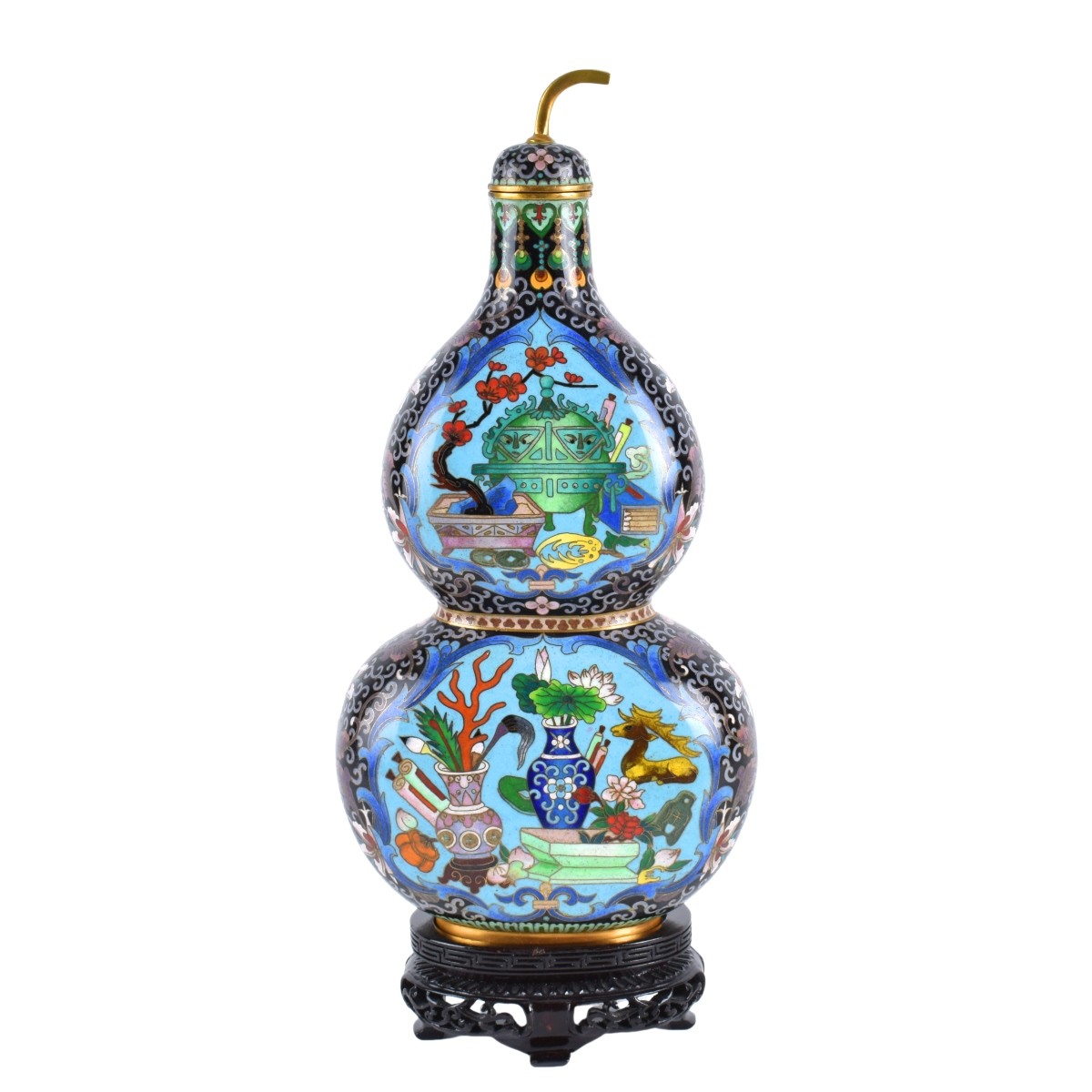 Chinese Cloisonne Vase