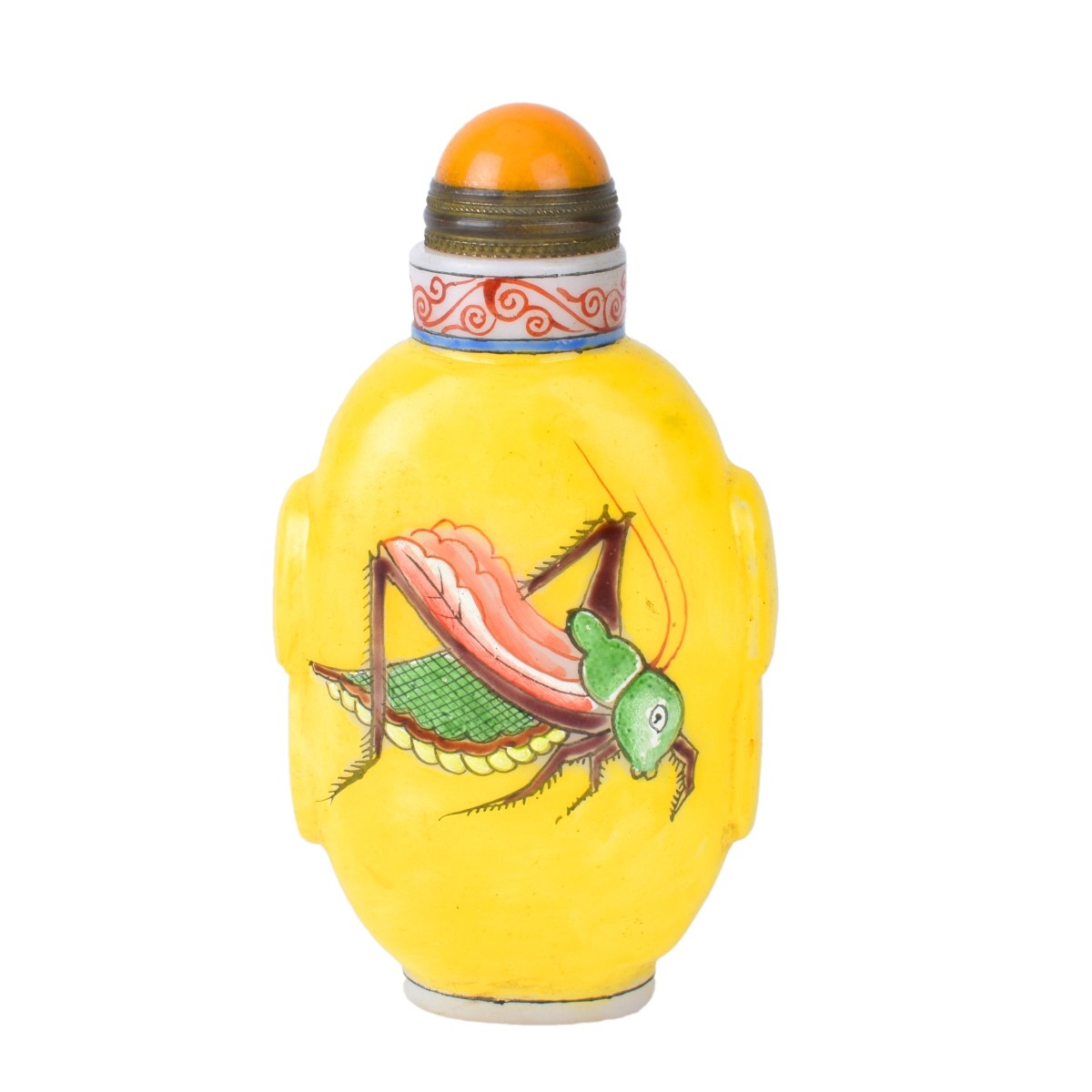 Chinese Yellow Snuff Bottle