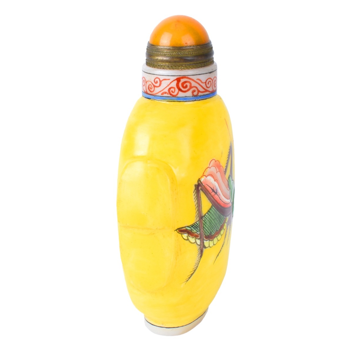 Chinese Yellow Snuff Bottle