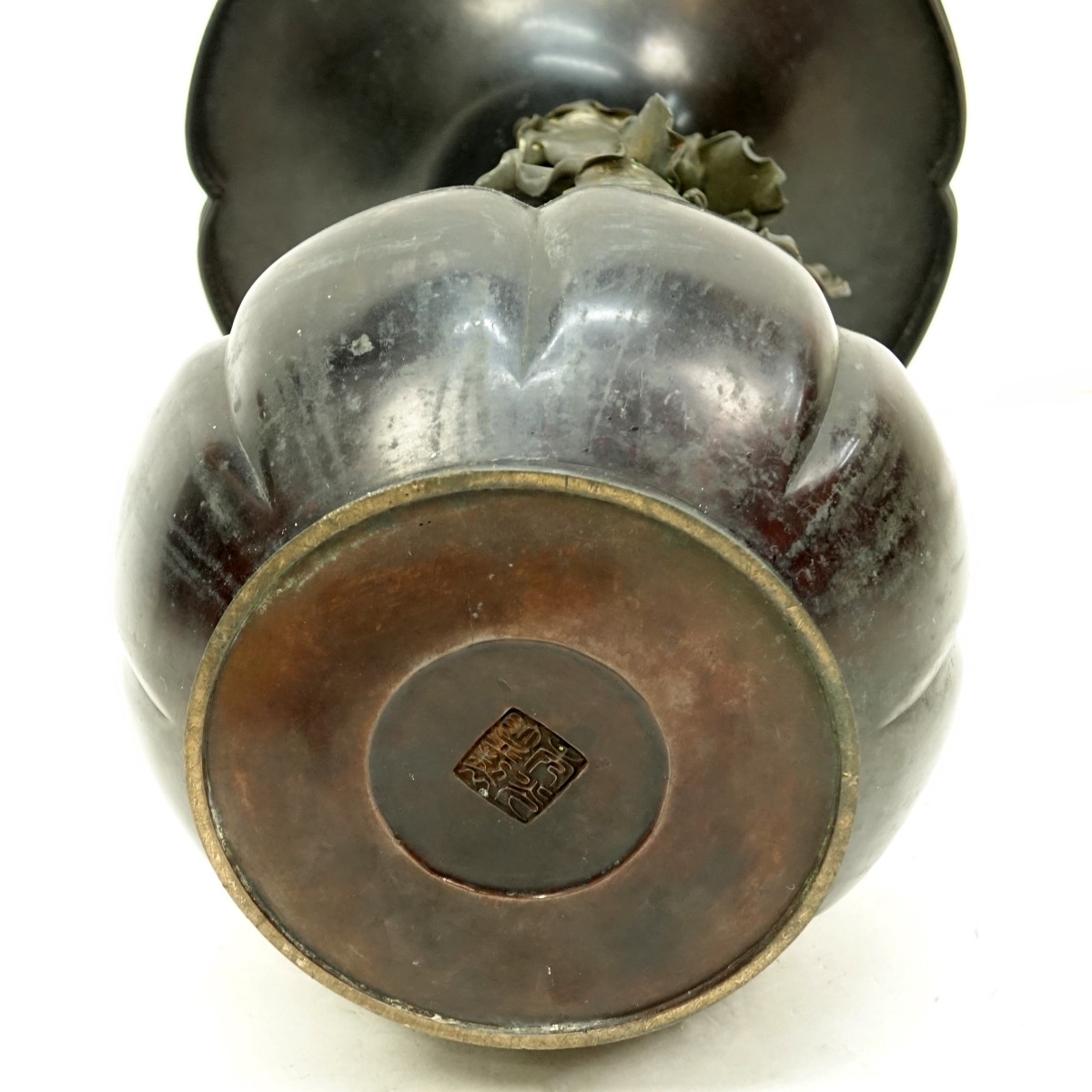 Japanese Bronze Vase