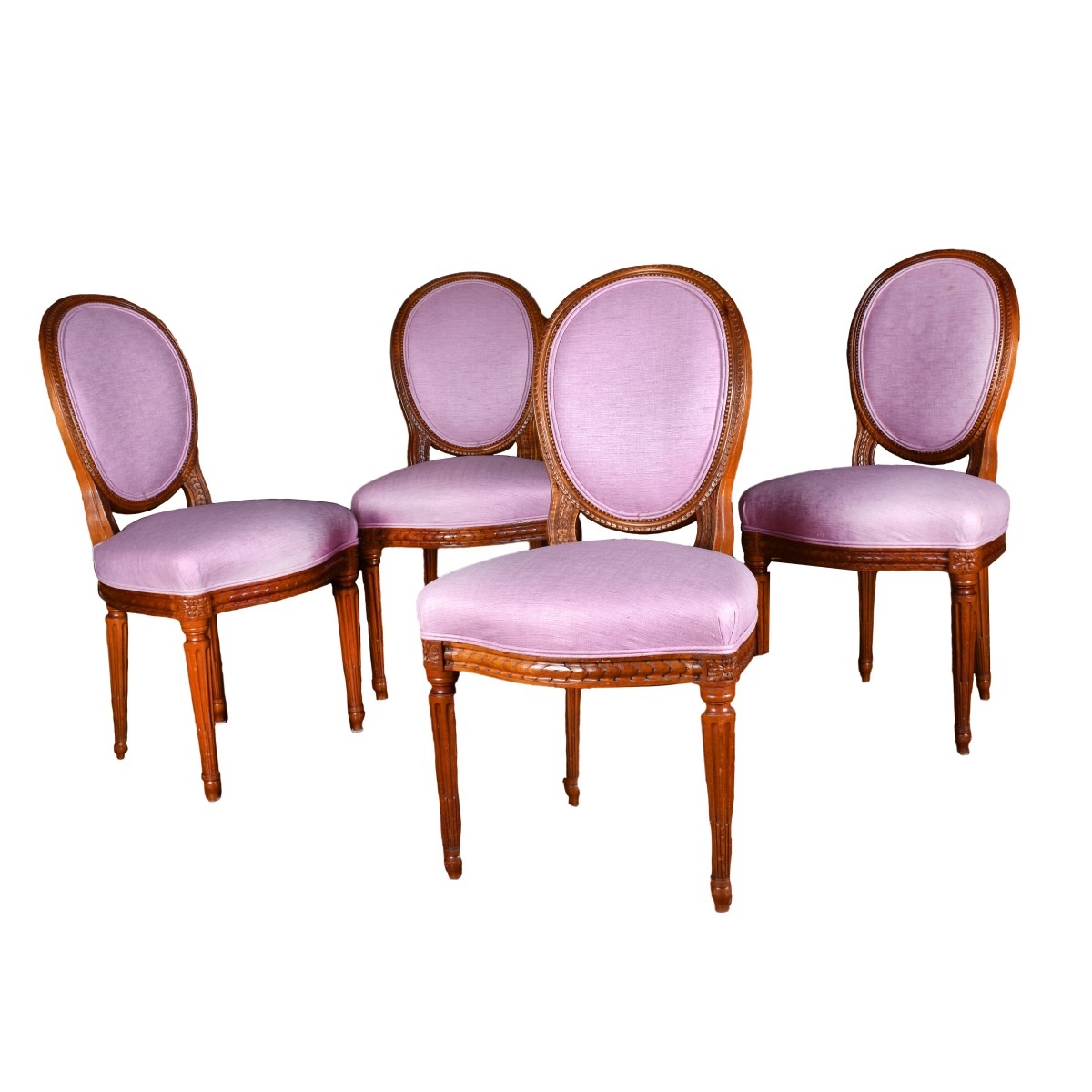 Four (4) French Louis XVI Style Side Chairs
