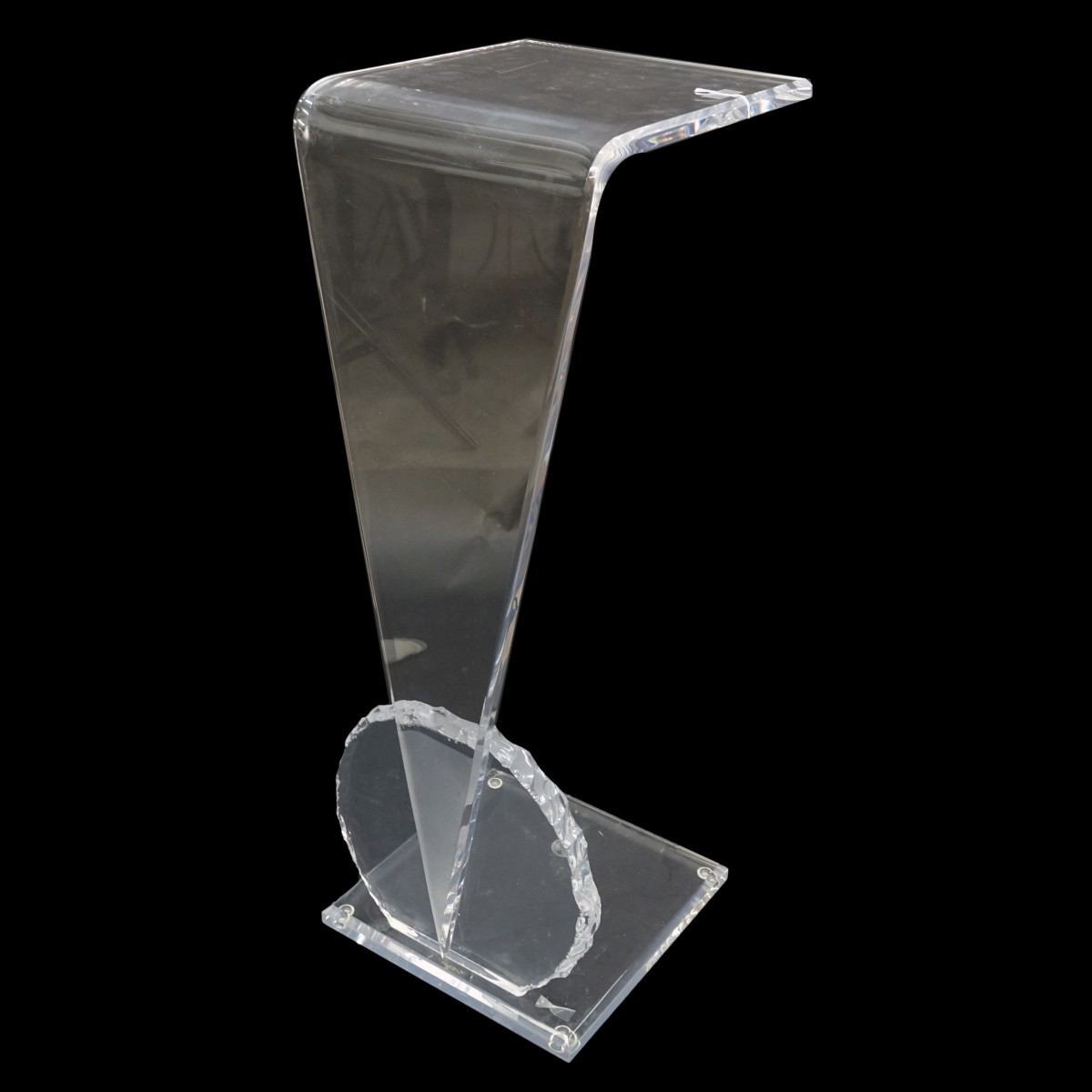 Lucite Pedestal