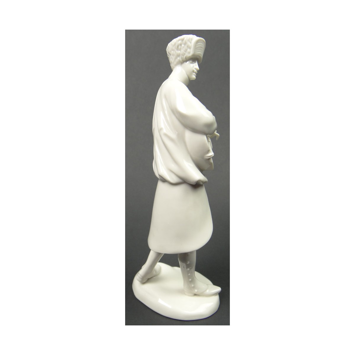 Vintage Nymphenburg Porcelain Figure of a "Guitarist" Signed on Base Nymphenburg with Green Undergl