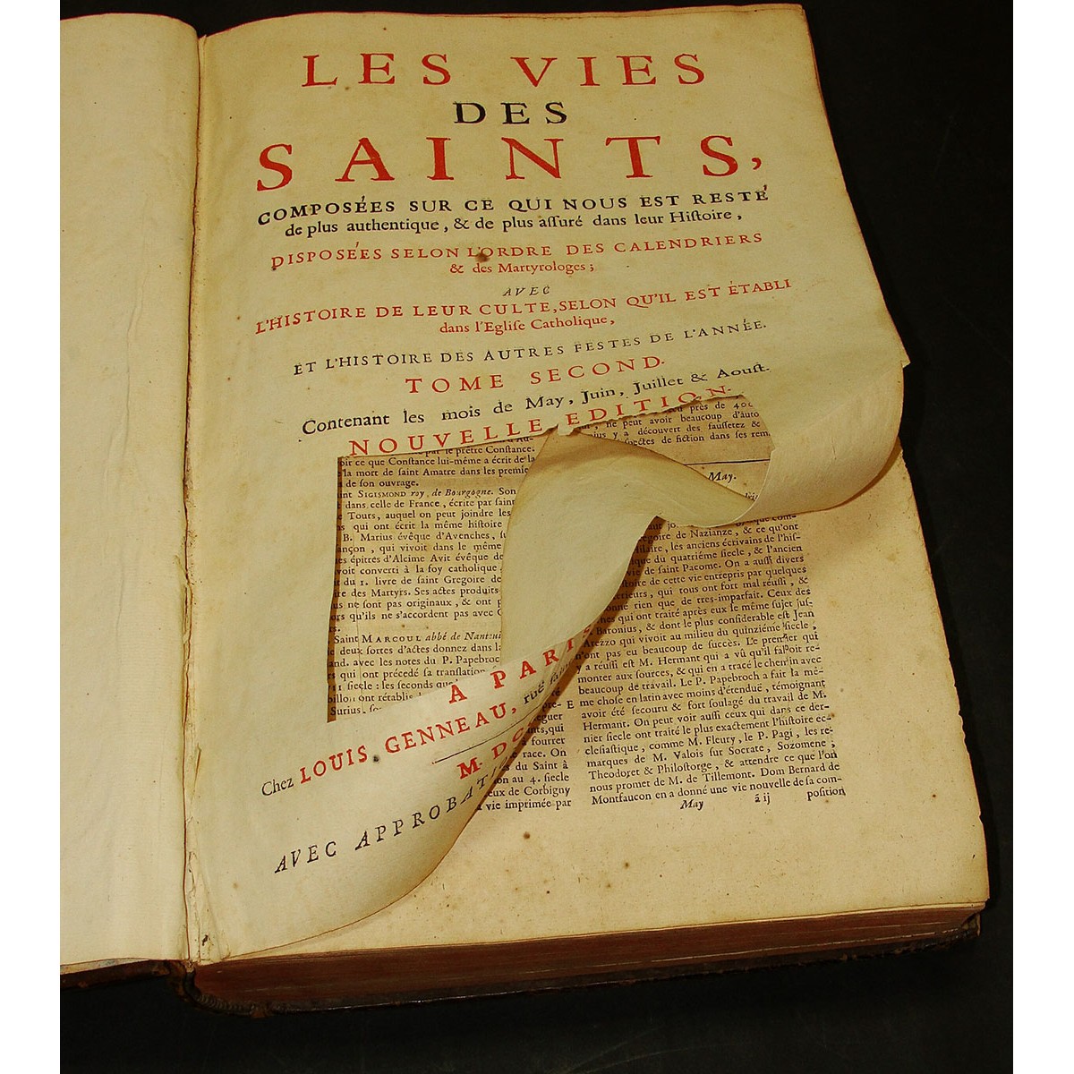 The Lives of Saints Les Vies des Saints, composees sur ce qui nous est reste de plus authentique. C