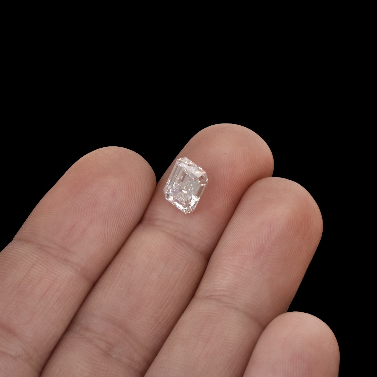 GIA 2.58ct Emerald Cut Diamond