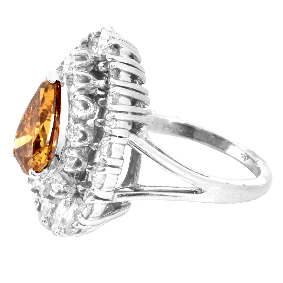 1.78ct Fancy Yellow Diamond Ring