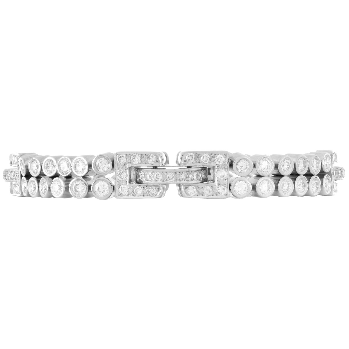 9.50ct Diamond and 14K Gold Bracelet