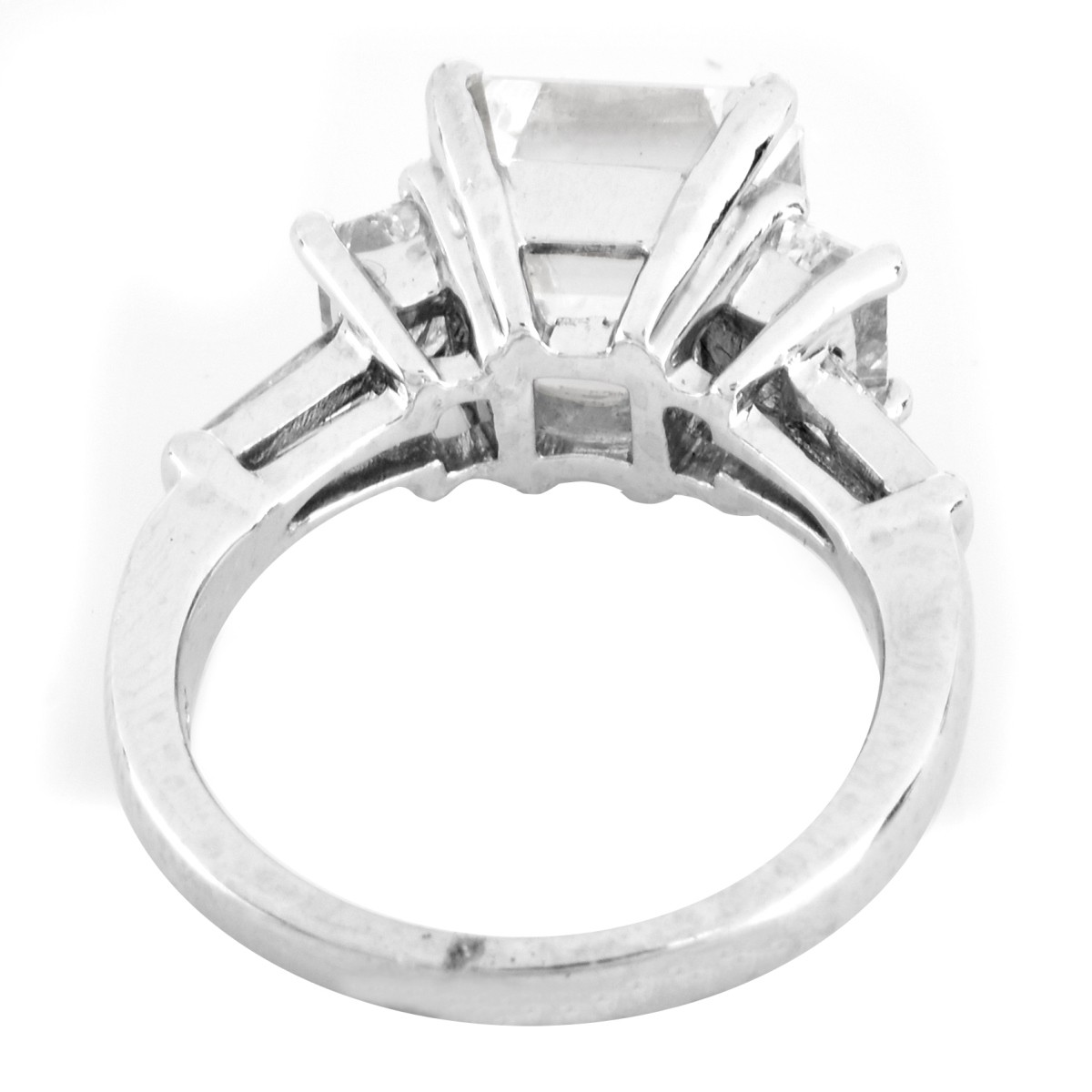 6.44ct TW Diamond and Platinum Ring