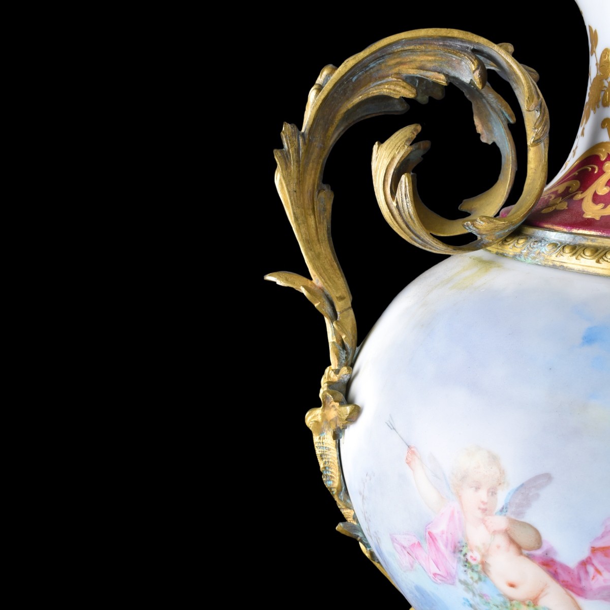 Limoges Urn