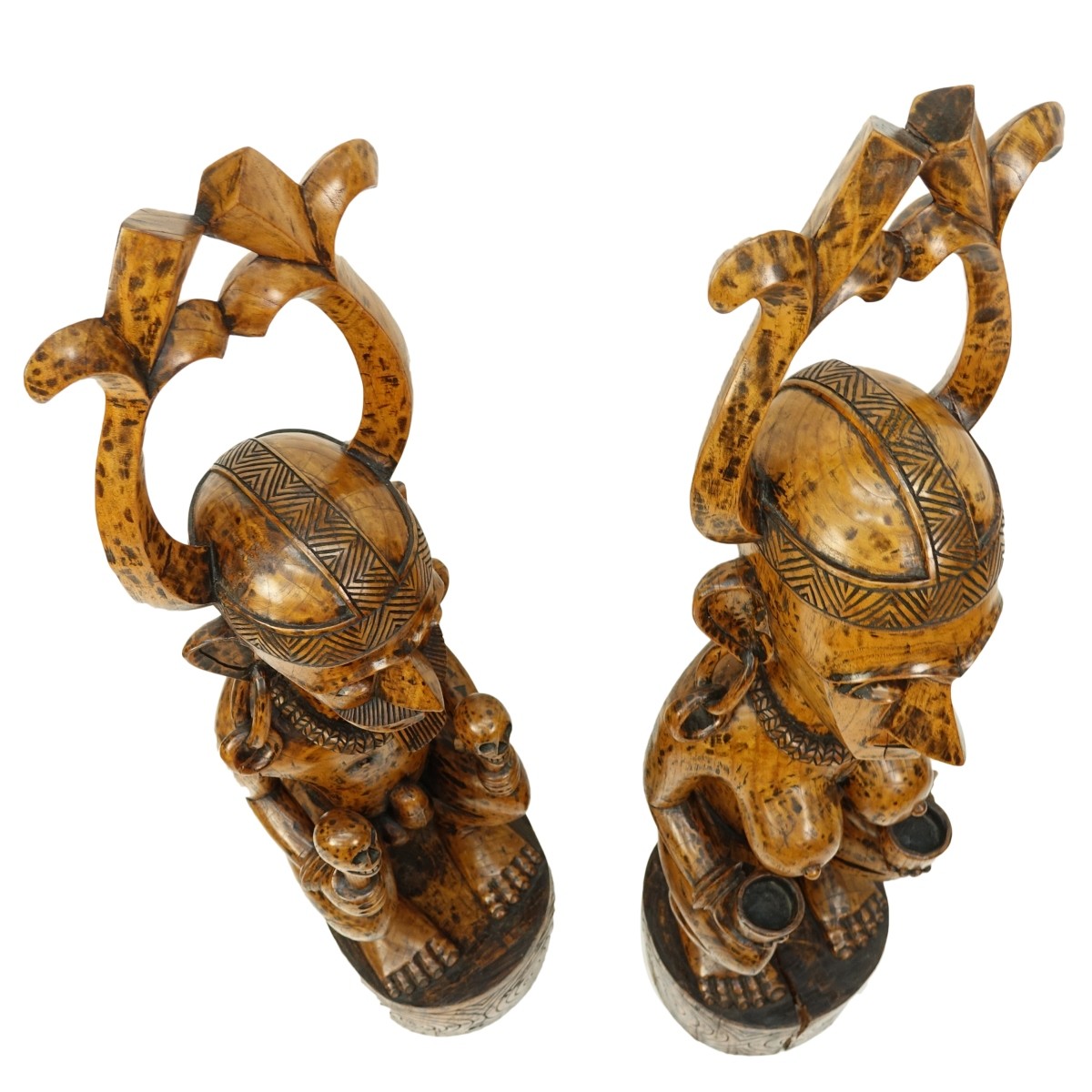 Pair of Fertility Sculptures